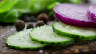 Download lagu Sprinkle Of Rock Salt On Sliced Vegetables (No copyright footage)