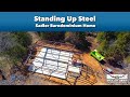 Sadler Barndominium Home Standing Up Steel | Texas Best Construction