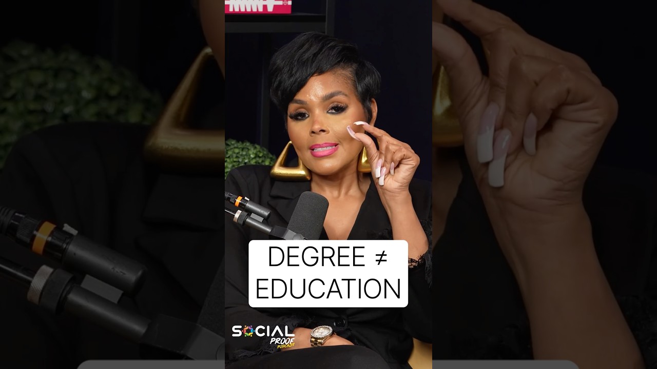 STOP CONFUSING GOING TO SCHOOL WITH GETTING AN EDUCATION. #socialproofpodcast