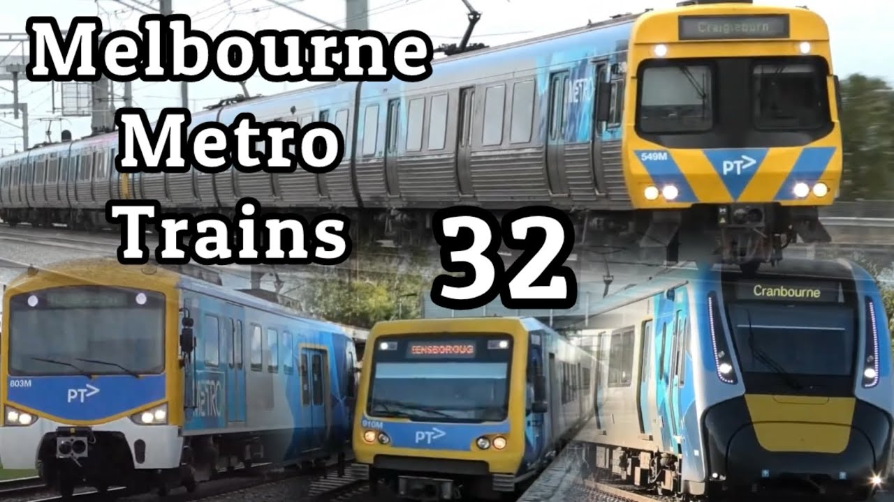 Melbourne Metro Trains Compilation #32 - YouTube