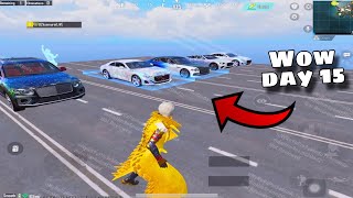 How to make cars 100000km need for speed map in wow pubg mobile | pubg wow day 14