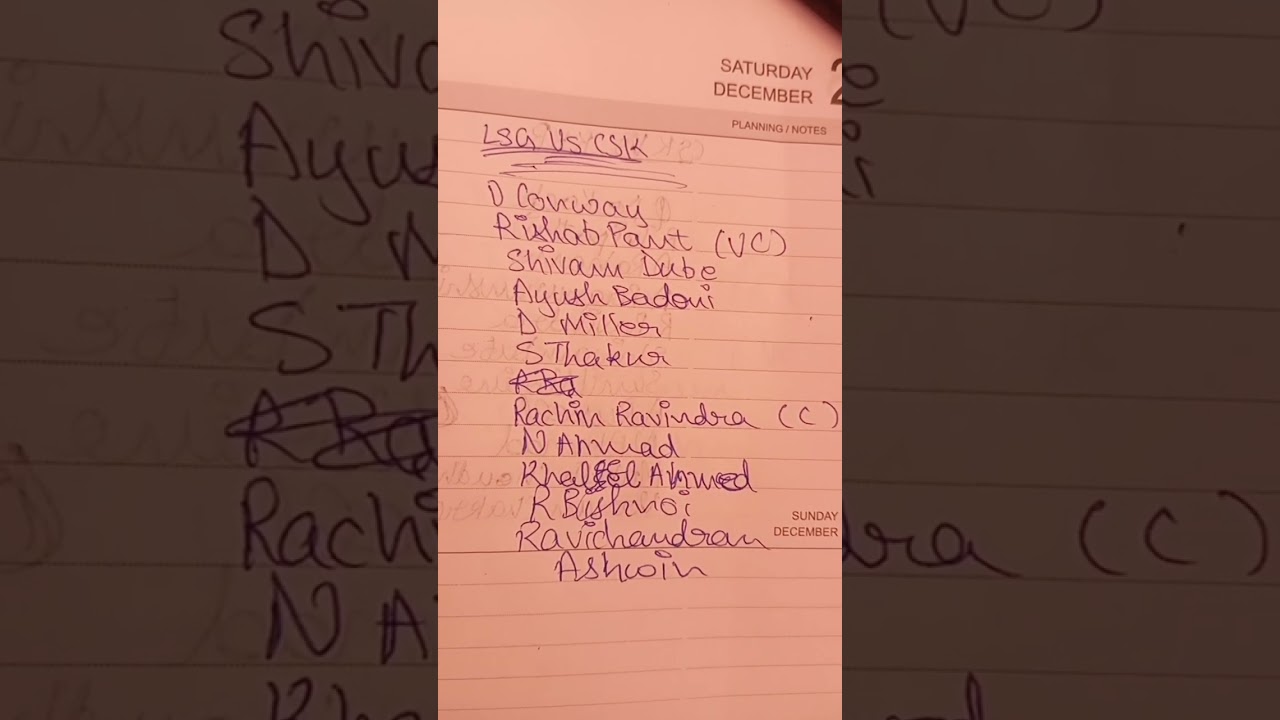 Today's match prediction CSK Vs LSG