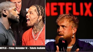 BREAKING NEWS! Mayweather CRASHES Jake Paul vs Tank Davis Press Event — Tells Jake ‘You’re DEAD!’