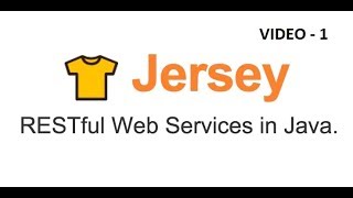 Jersey RestFull Web Services SetUp  - Part - 1