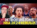 Krispyflakes detroit pistons nba 2k24 rebuild