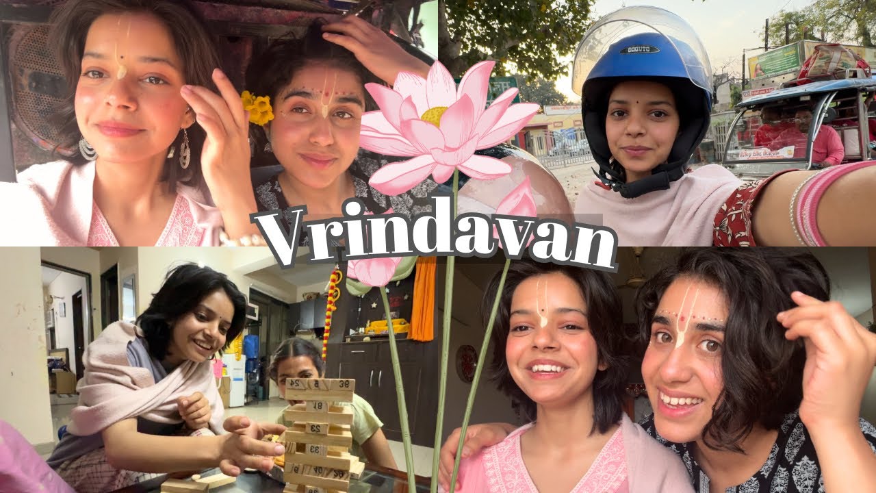 A Day in Vrindavan🪷🦚| Vlog