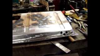 55 Chevy wagon tailgate Part 7