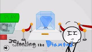 Stealing the diamond walkthrough henry stickmin game screenshot 1