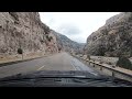 South through wyomings wind river canyon