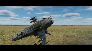 DCS Ka-50 Black Shark: Testing the Crash Physics (note to self - be careful with trim)