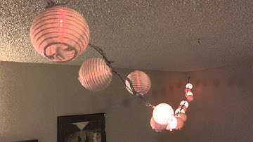Adafruit Neopixel Chinese lanterns