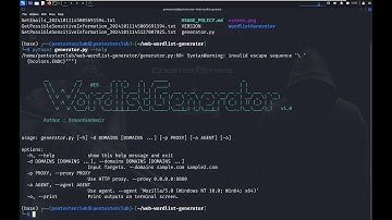 WEB-Wordlist-Generator: Create Custom Wordlists for Penetration Testing