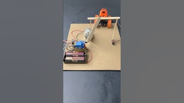 DIY Automatic Gate Opener Project | Best For School Science project #shorts #schoolproject #viral