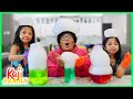 Emma and Kate Easy Dry Ice Science Experiment at Home