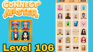Connect master match puzzle level 106 solution walkthrough