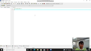 สอนการเขียนโปรแกรม Hello World เพื่อทดสอบ Dev C++ โดย อ.ชาตรี ชะโลธร