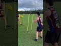 Junior AFL training circuit