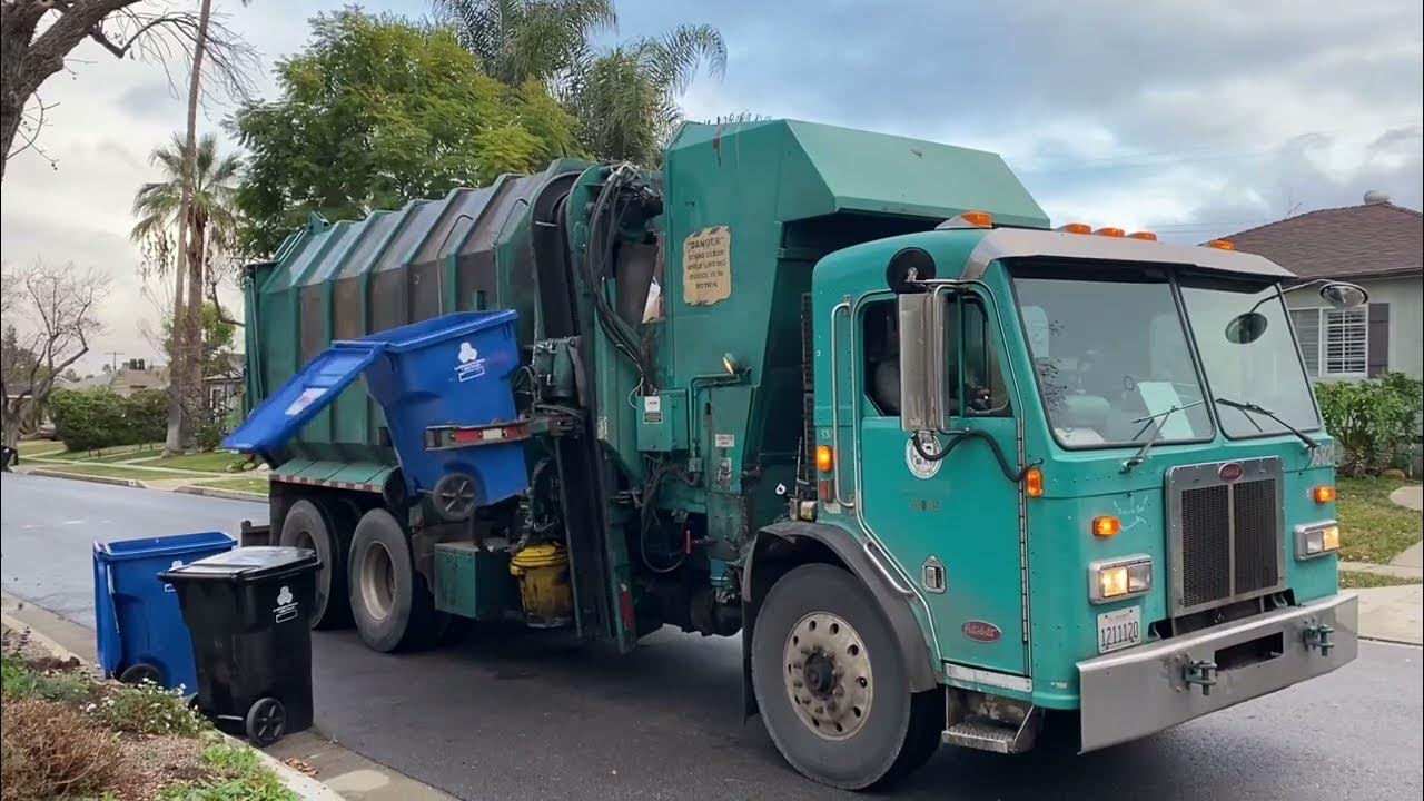 LA Garbage Trucks on Route YouTube