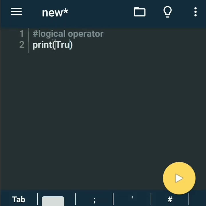 logical operator in python - YouTube
