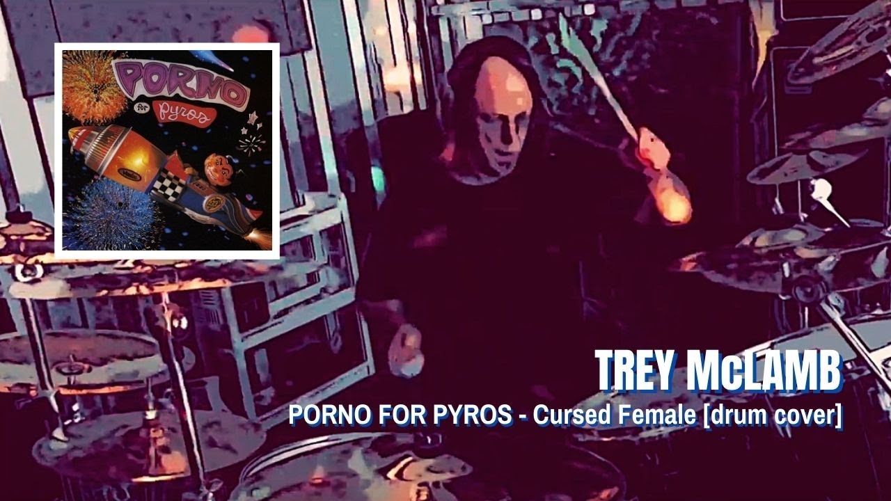 PORNO FOR PYROS - Cursed Female [drum cover] - YouTube