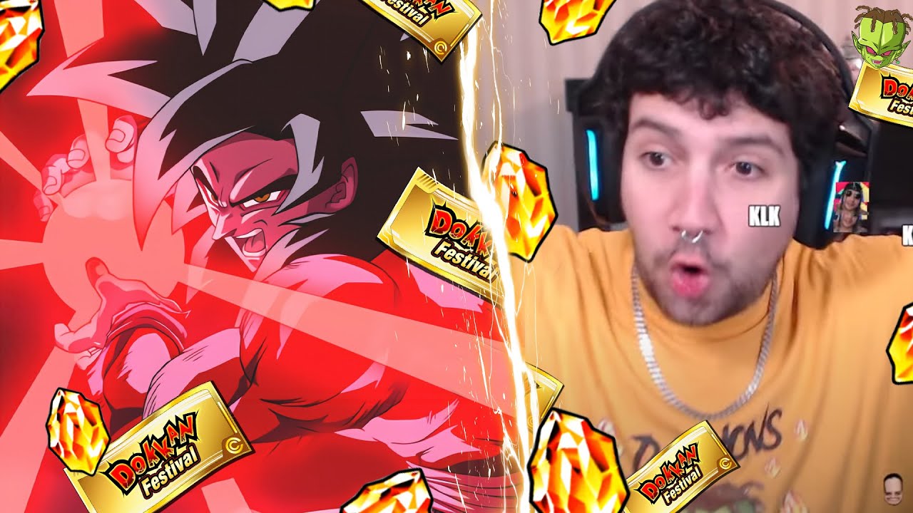 LOCURAAAAAAAAAA! SUMMONS a GOKU SUPER SAIYAN 4 FULL POWER LR | Dokkan ...