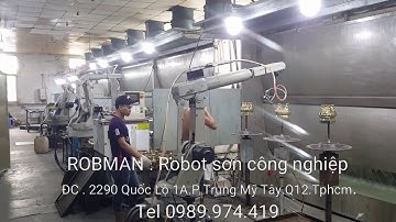 ROBMAN - Robot sơn PU.Robot Sơn UV.Tel 0989.974.419