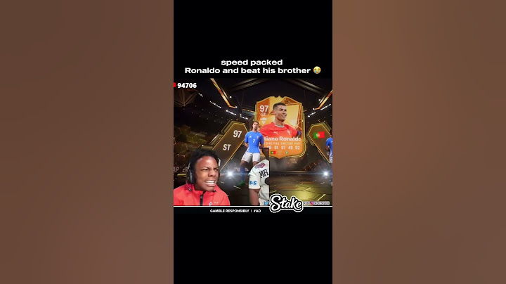 “Speed Packed Ronaldo and Destroyed His Brother 😂🔥”
