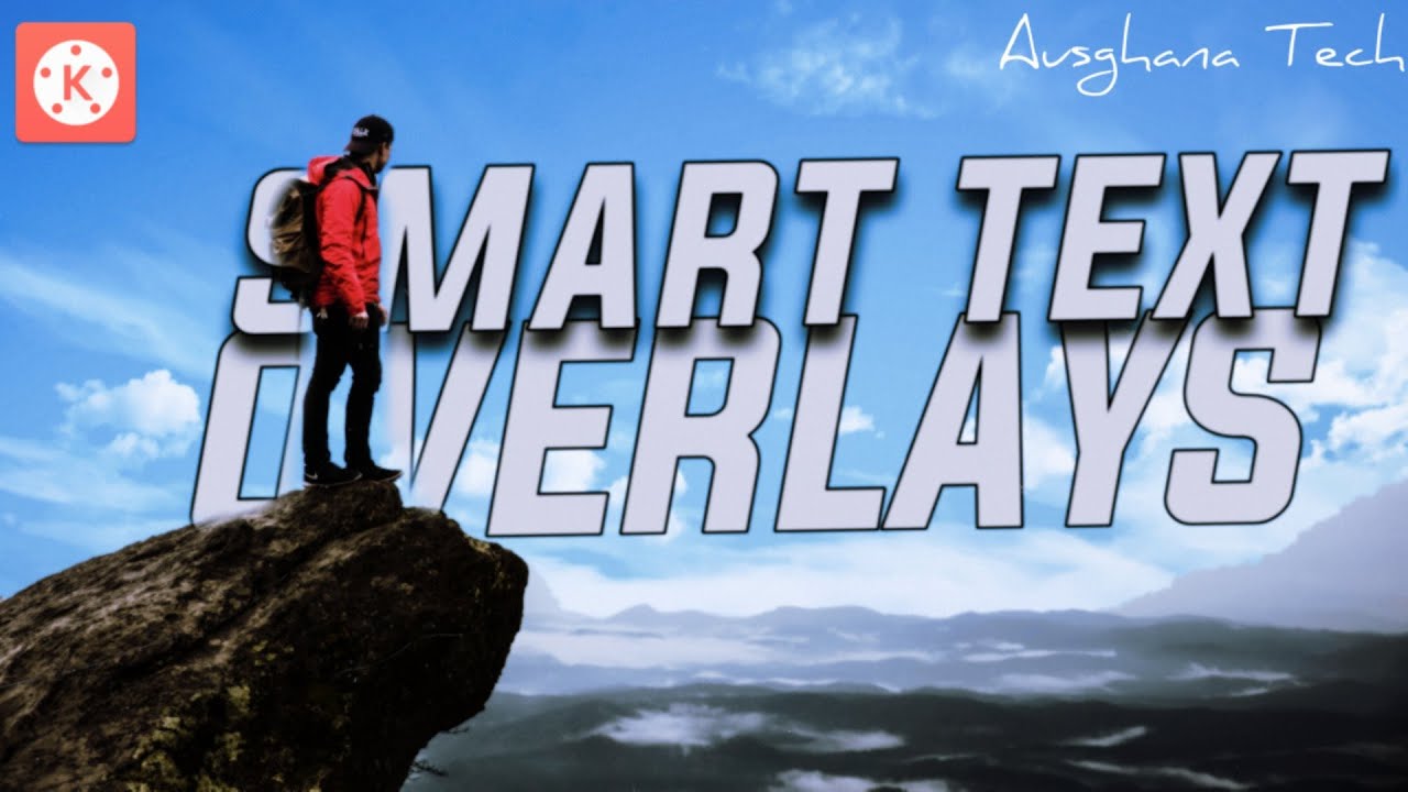 Smart intro text overlays in kinemaster || intro text in kinemaster