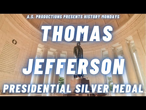 ??Thomas Jefferson Presidential Silver Medal!!! History Monday Series!!!?