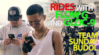 MOTOR RIDE WITH SIR GLOC 9, FLOW G AND TEAM BUDOL SUNDAY