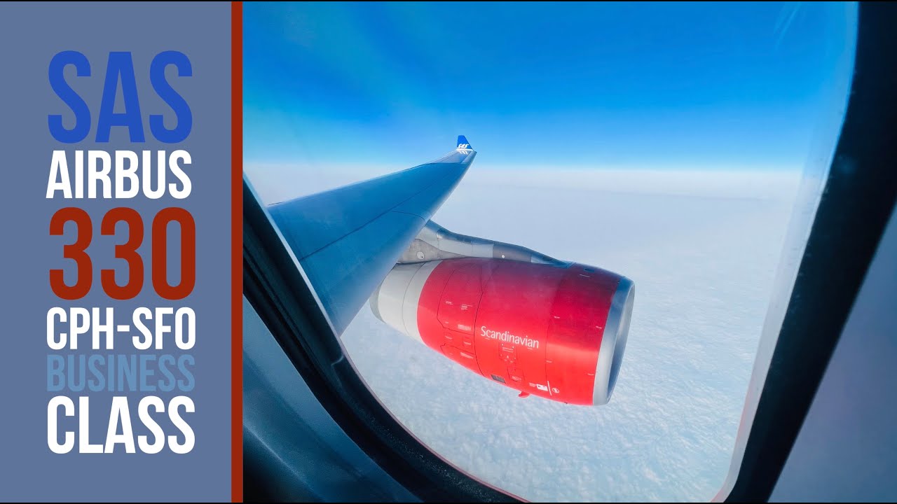 Flying a Scandinavian Airlines (SAS) Airbus A330-300 from Chicago 