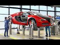 Tour of super advanced bugatti factory building powerful supercars by hand