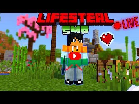 24/7 PUBLIC LIFESTEAL SMP | FREE JOIN | JAVA+PE | MINECRAFT LIVE