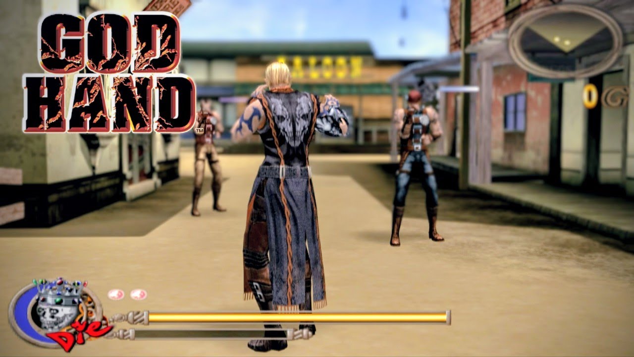 God Hand True Azel Hard Gameplay Stage 1