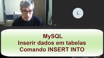 MySQL e PHP - Inserir Dados em Tabelas com comando INSERT INTO - #Curso #Técnico em Informática.