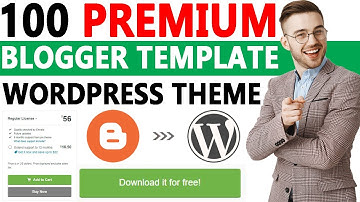 100+ Premium Blogger Template & Wordpress Theme Free Download