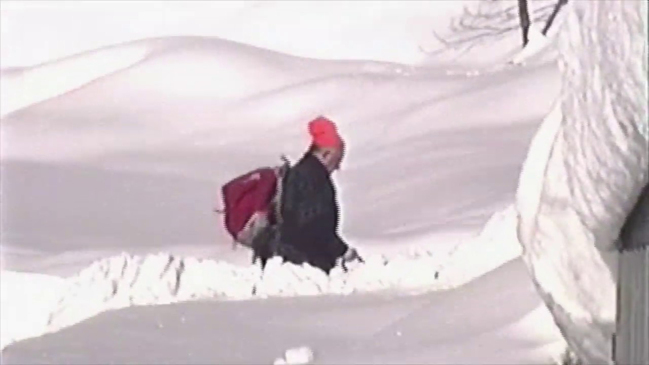 CRISSOLO - LA GRANDE NEVICATA DEL  FEBBRAIO 1993