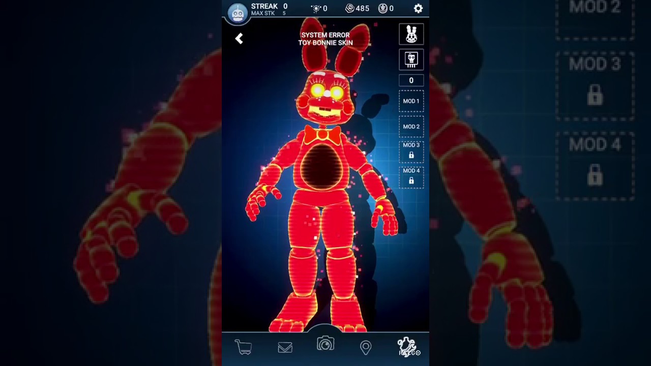 system error toy bonnie plushsuit - YouTube