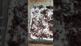 Mousse de limão com farofa de chocolate #shorts #sobremesadenatal #moussedelimão