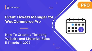 WooCommerce Event Tickets Plugin Tutorial 2025 | Book Events & Appointments on WordPress