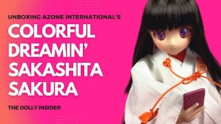Unboxing Colorful Dreamin' Sakura Sakashita Doll Azone International
