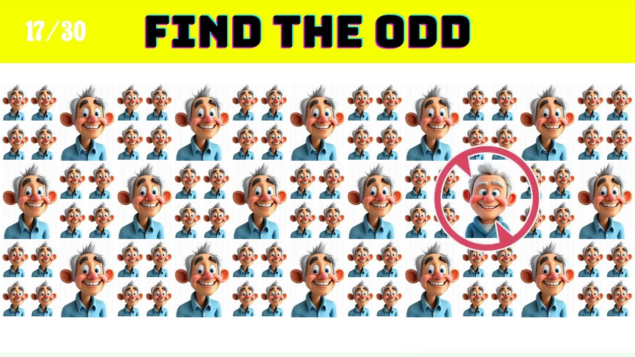 🧠 Find the Odd One Out | Can You Spot It?