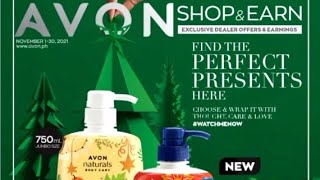 Avon Shop & Earn (November 1-31, 2021) || Online Brochures