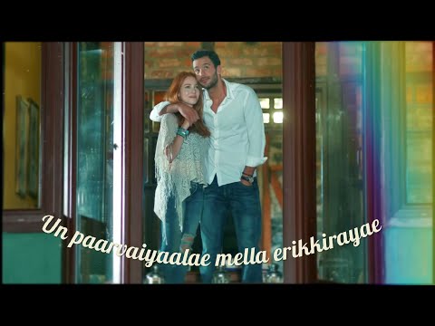 Un paarvaiyaalae mella erikkirayae 😍 love for rent ❣️ Turkish romantic tamil mix 🎶 WhatsApp status
