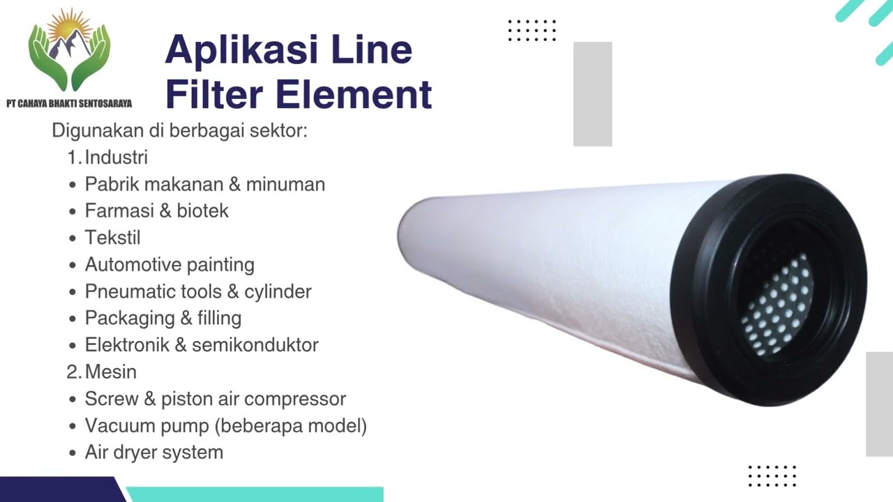 LINE FILTER ELEMENT USED AIR COMPRESSOR