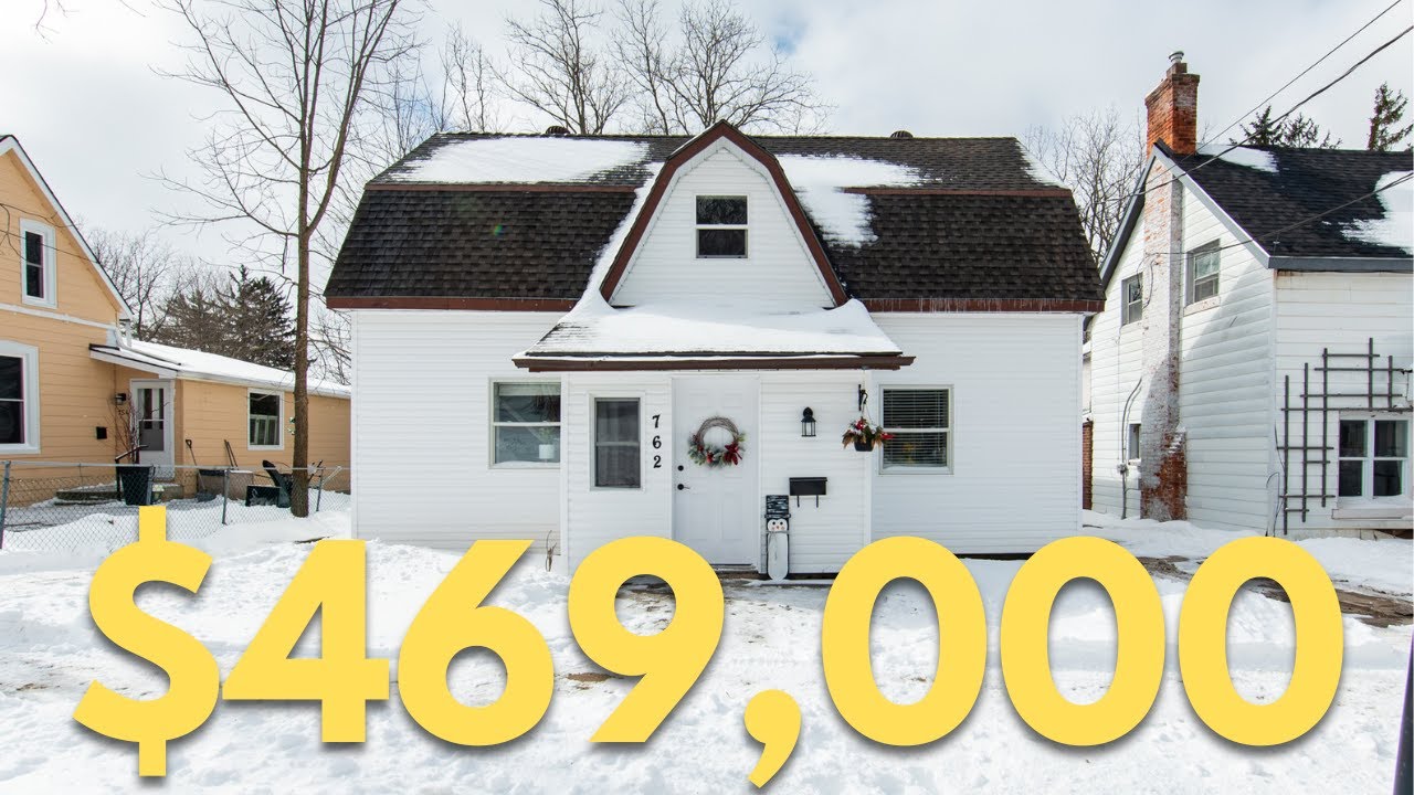 Sold! Tour this 469,000 Owen Sound Home just Steps to Ryerson Park