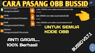 KHUSUS PEMULA DIJAMIN BERHASIL | CARA PASANG OBB BUSSID V3.7.1 screenshot 5