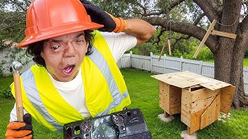 I Built A Treehouse In My Backyard