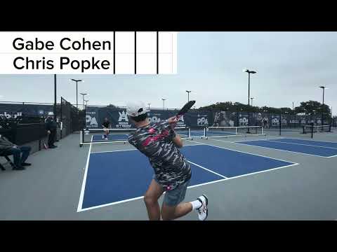 Pickleball Worlds 4.0 Men’s Singles 08-34 Gold Medal Match