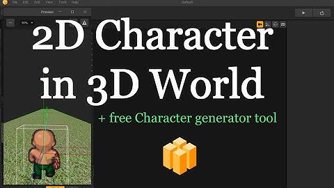 BUILDBOX 3 Tutorial: 2d character in 3d world ?